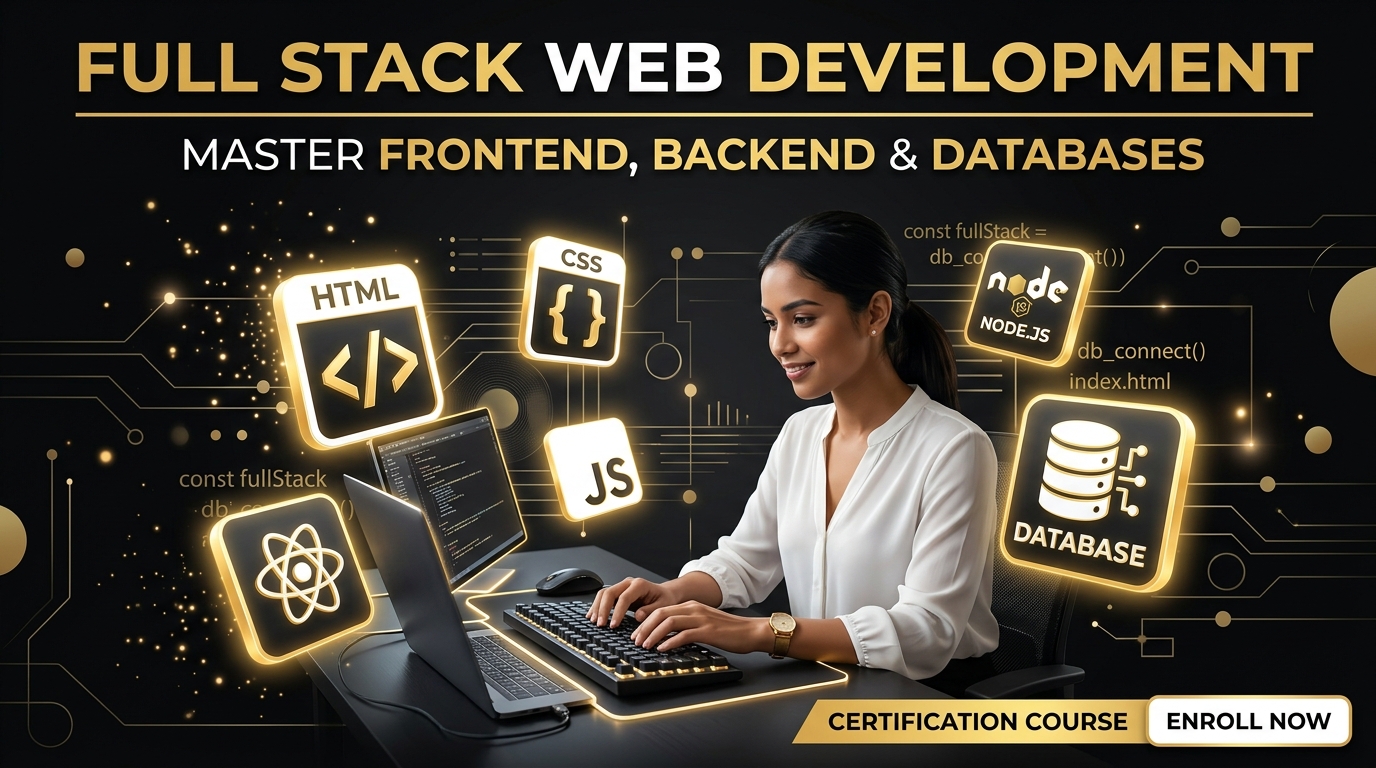 Full Stack Web Development Masterclass
